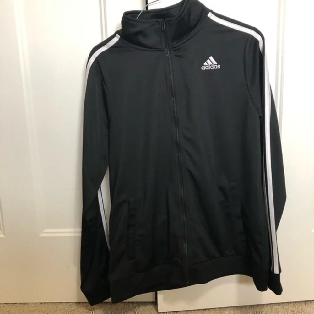 Adidas full zip jacket boys size XL